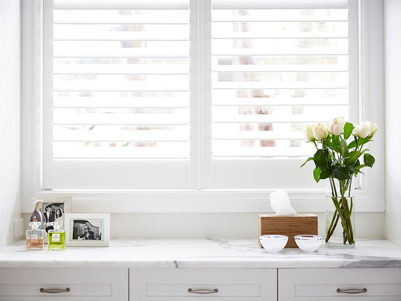 PVC plantation shutters