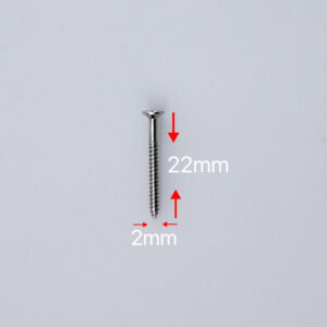 Plantation Shutter Parts – Louver Tilt Rod Screw (2mm x 22mm)